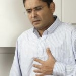 Bild Mann mit Herz Blutdruck