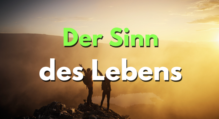 Der Sinn des Lebens